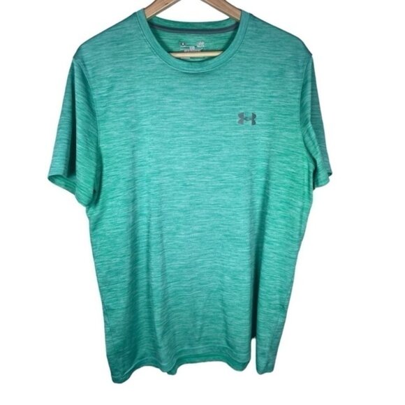 Under Armour Men’s Large Tshirt Athletic Active Workout Gym Run Golf Shirts UA L - Picture 5 of 6